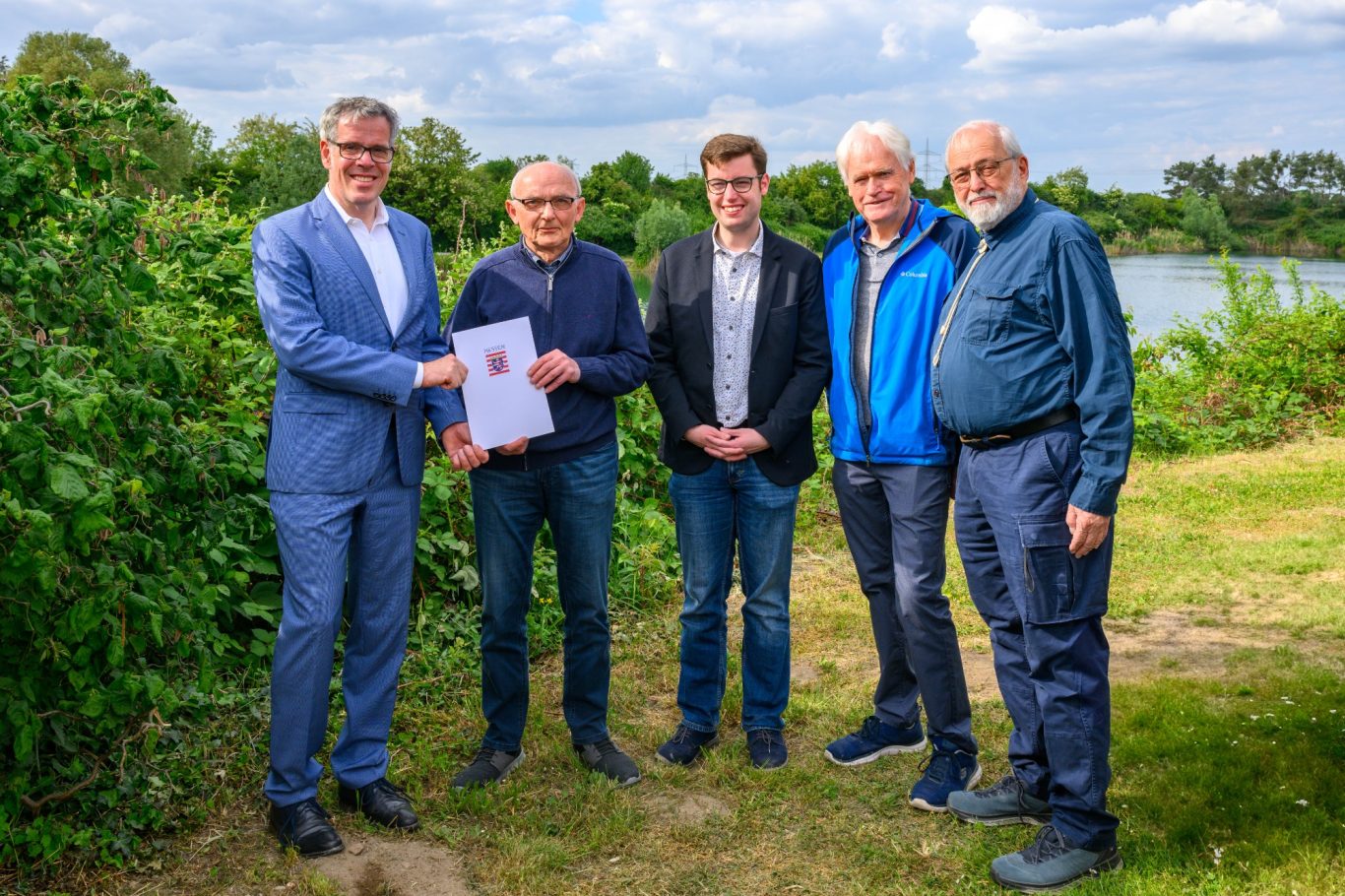 Landesehrenbrief an Richard Schmitt.